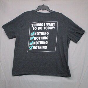 Chemistry Graphic Print T-Shirt Gray Men Size | XL
